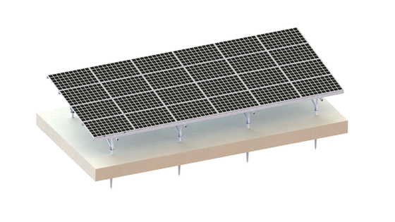 Sistema de terra solar de alumínio da estrutura de montagem A2-70 88m/S