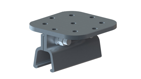 estrutura solar de 60m/S Kliplok para a montagem de Tin Shed Aluminum Standing Seam