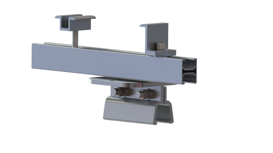 estrutura solar de 60m/S Kliplok para a montagem de Tin Shed Aluminum Standing Seam
