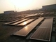 Painel quadro fotovoltaico de montagem solar do reator do sistema do telhado liso de 10 graus