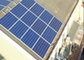 Montagem fotovoltaico de alumínio ajustável do feixe de madeira de estrutura de montagem do painel solar do telhado
