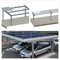 AL6005 moldou o dossel de estacionamento residencial de alumínio do Carport do painel solar