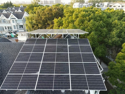 Sistema quadro/Unframed da montagem das energias solares para o retrato/módulo da paisagem
